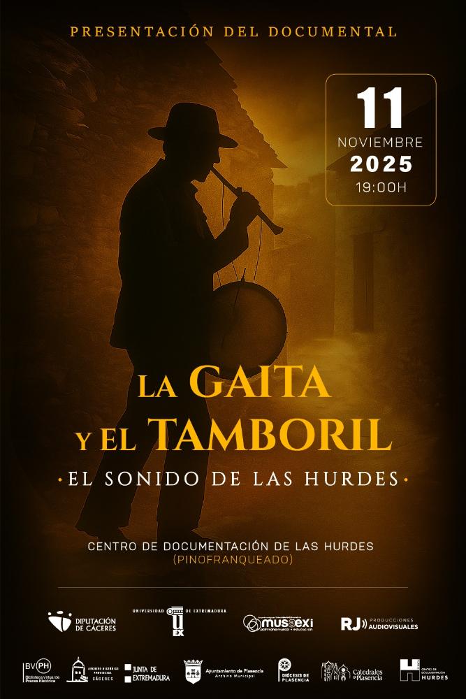 Imagen Presentación del documental, LA GAITA Y EL TAMBORIL - 11 de Noviembre 2025.